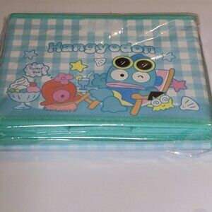 #33 Hangyodon Folding Storage Box with attached Lid 8x6x5.5"